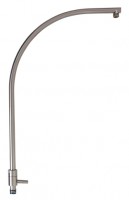 TUBO COLUMNA DUCHA, CURVO ø19X620MM.
