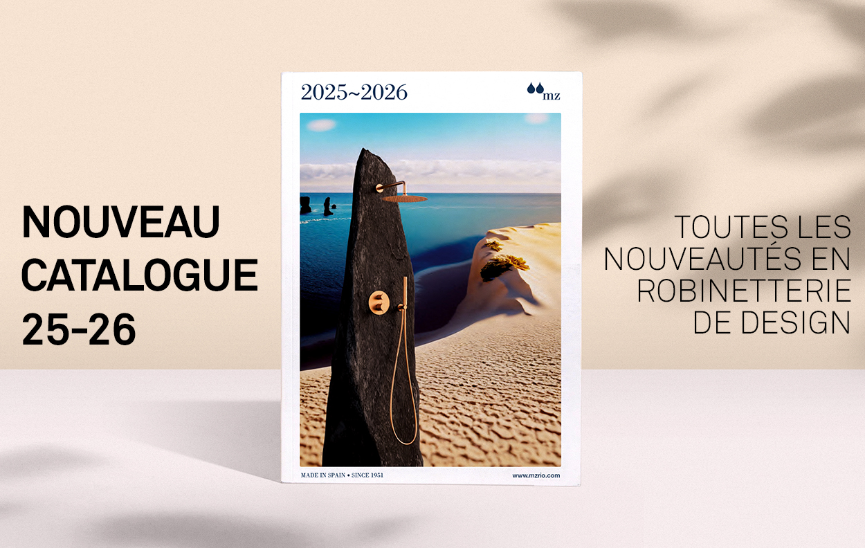 Télécharger le nouveau catalogue de robinets design 25-26
