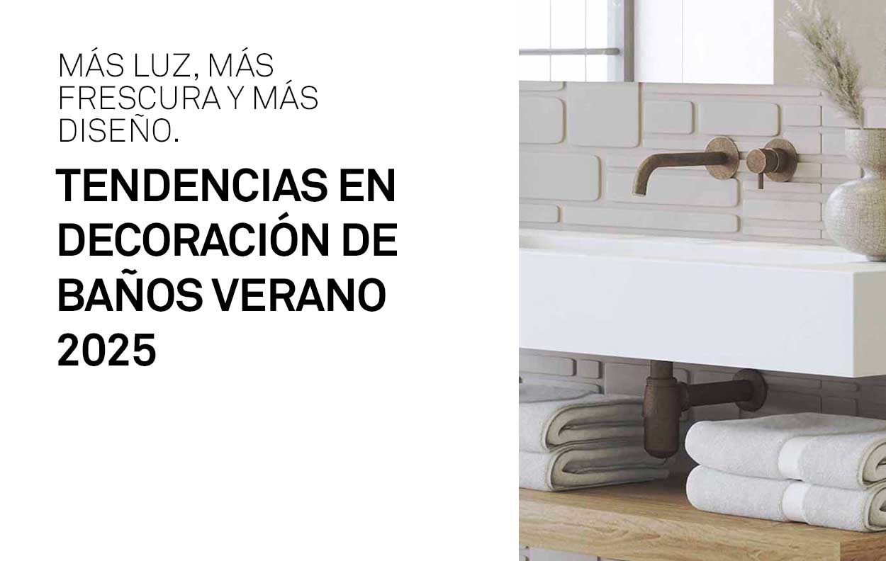 Descubre las tendencias e este verano en griferia